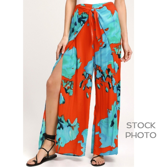 Lulus Pants - Lulus "On The Road" Wrap Pants Size XS